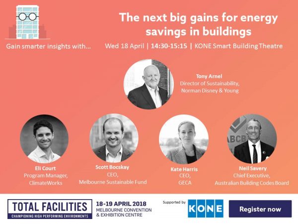 Total Facilities 2018 Speaker Panel - Sustainability