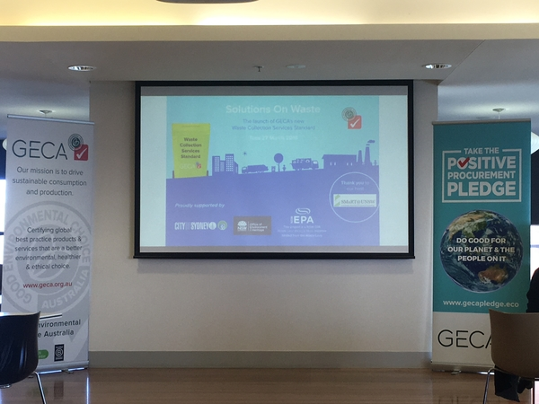 GECA Waste Standard Launch Event