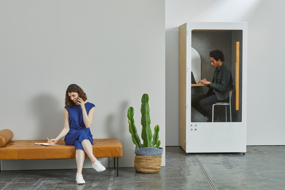 Young professionals providing feedback