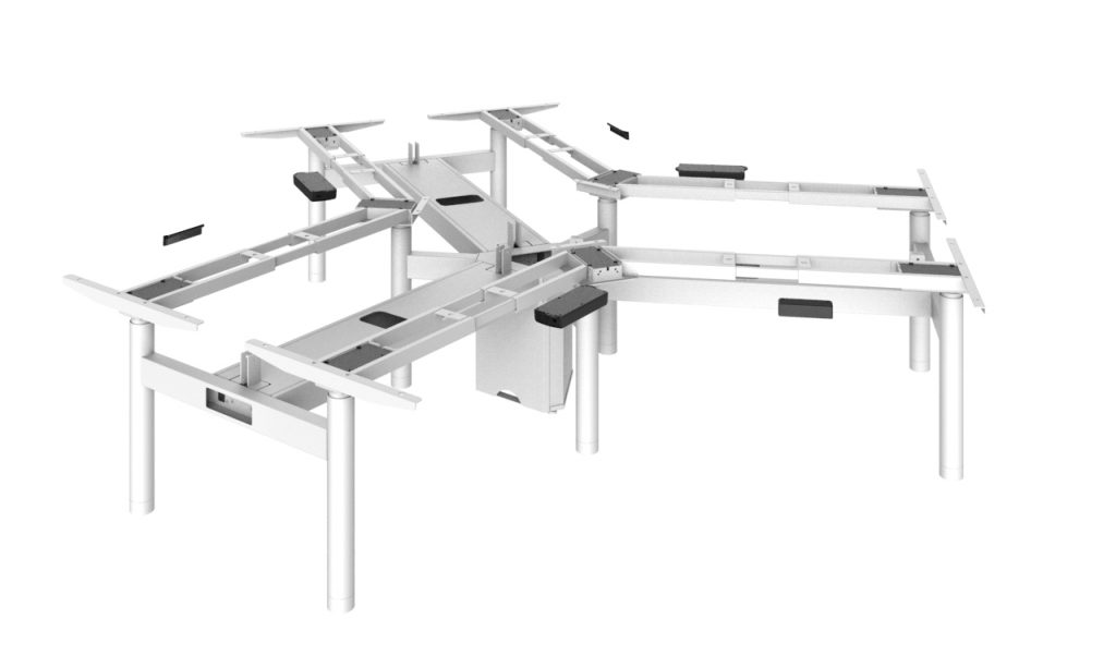 AOKE Height-Adjustable Desk AK3YJYT-ZY3
