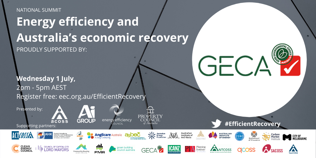 Energy Efficiency and Economic Recovery Summit