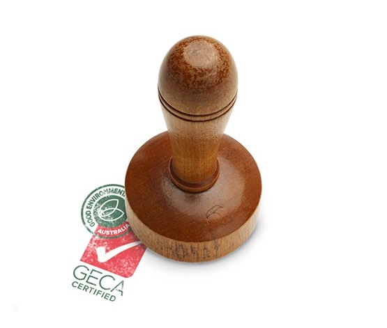 GECA certified stamp
