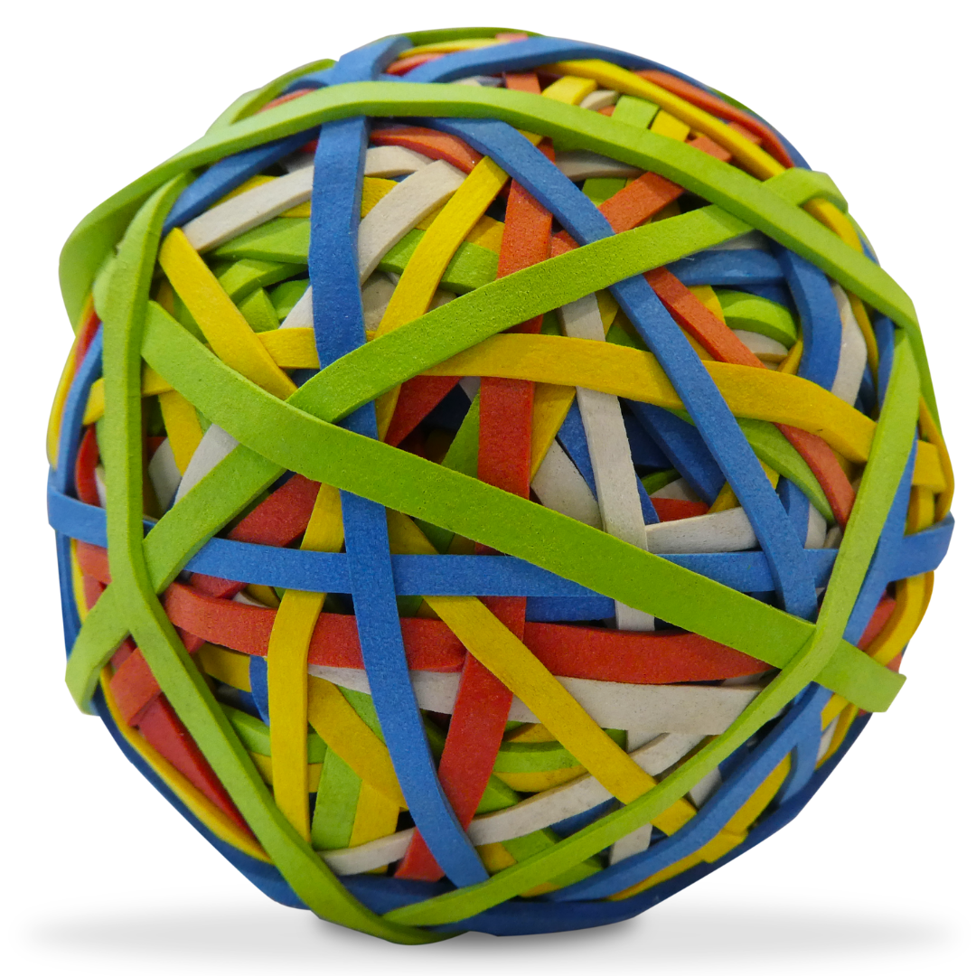 Bounce Rubber Bands Ball