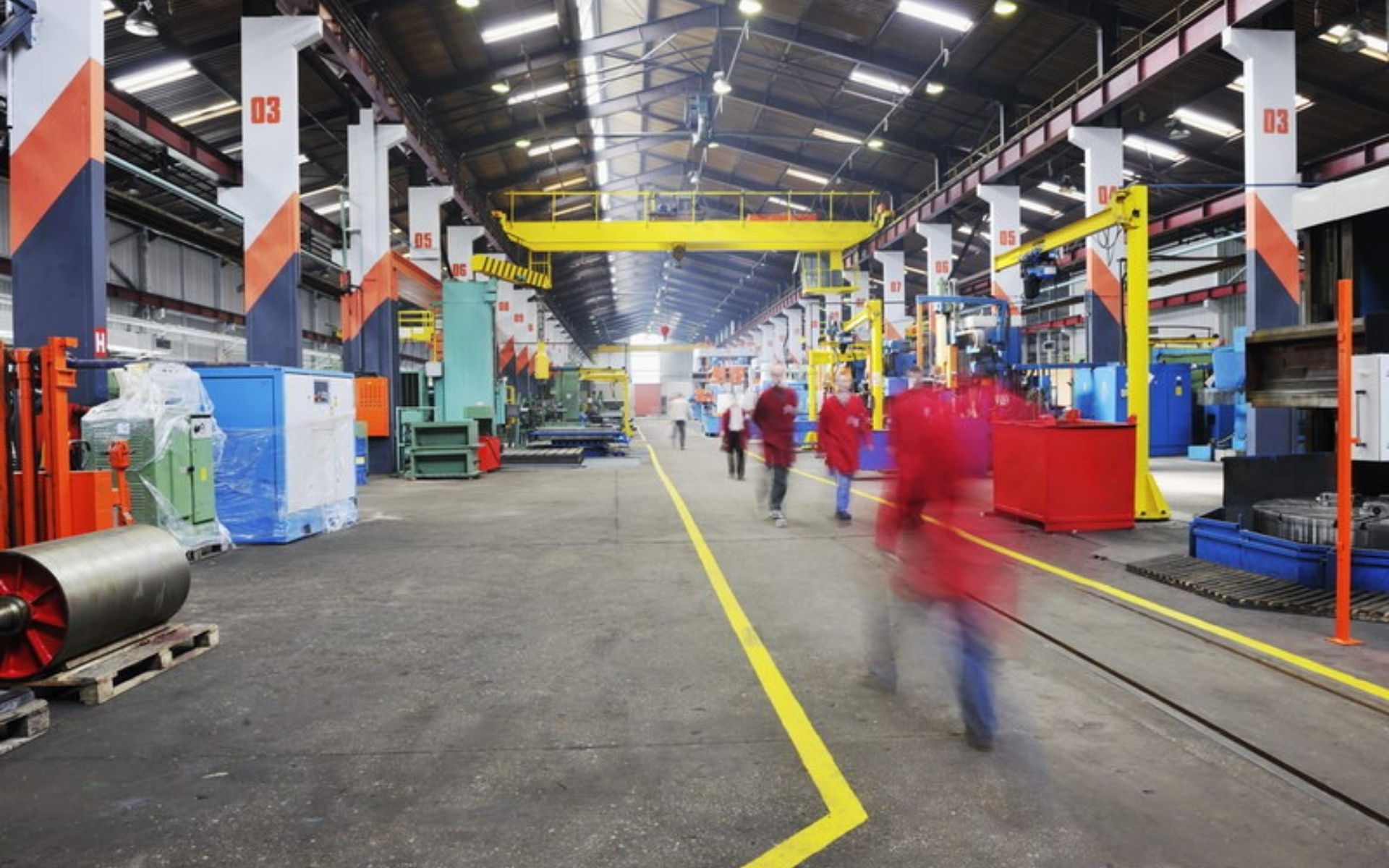 Factory workers