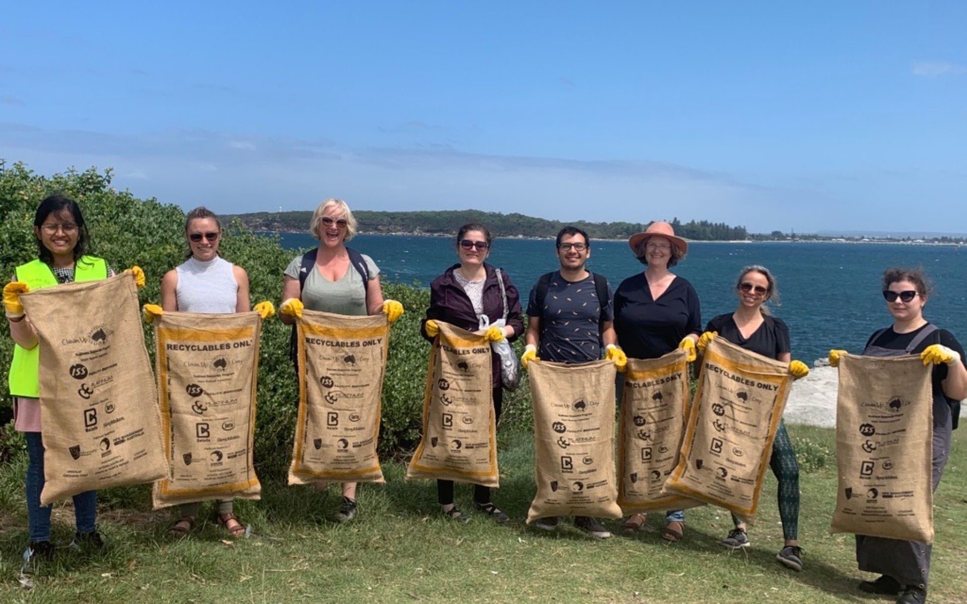 Team GECA on Business Clean Up Day
