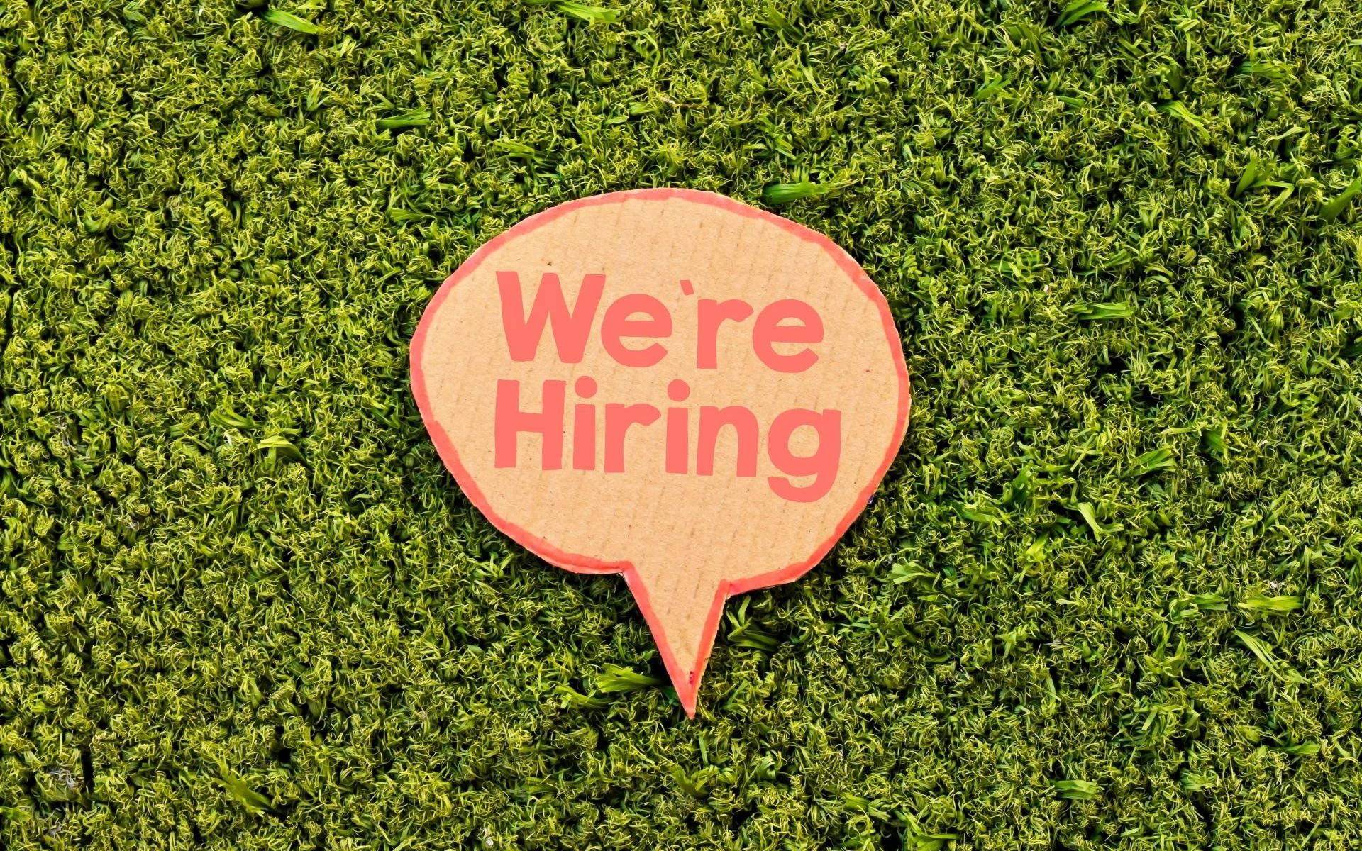 We're Hiring