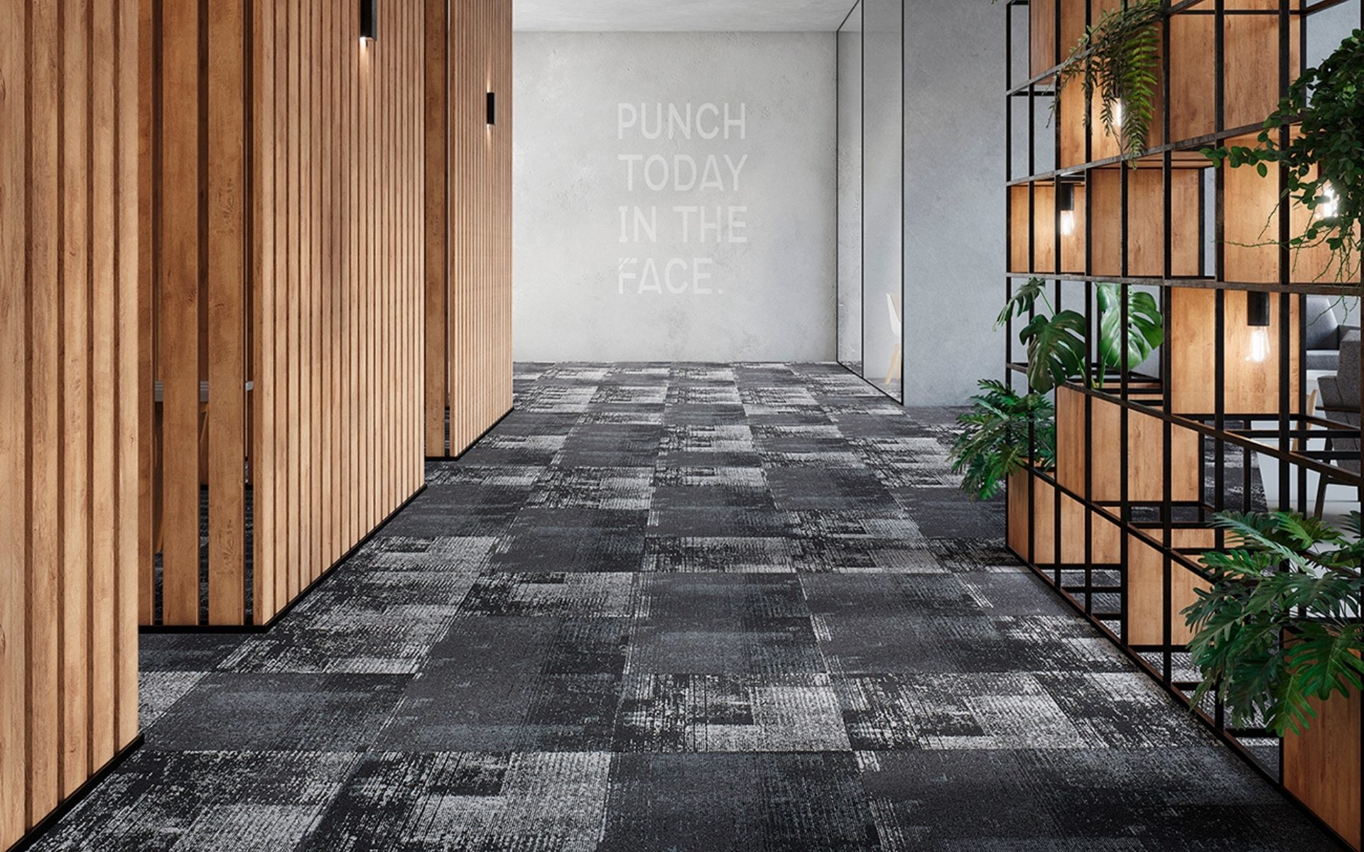 GECA certified Dusk 1 carpet by modulyss