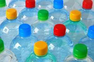 Plastic water bottles