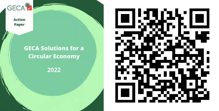 GECA's Circular Solutions Action Paper 2022