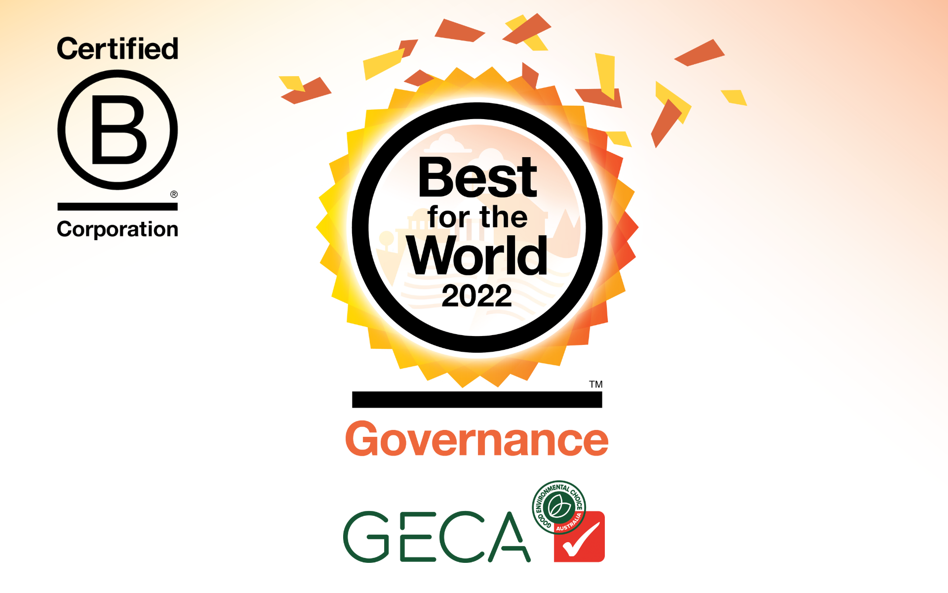 GECA Named Best for the World 2022 B Corp